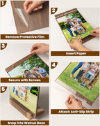 3Pack Acrylic Sign Holders 8.5 x 11 - Image 8