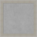 Amanti Art Grey Framed Magnetic Board 14x14 X-Small Vision Board by AmantiArt