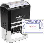 MaxMark Large Self-Inking Rubber Date Office Stamp by Maxmark