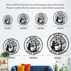 Custom Bear Metal Sign, Custom Bear Metal Wall Art Decor, Personalized Last - Image 7