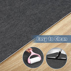 Placoot Office Chair Mat for Hardwood Floor, Under Desk Mat, Large Anti-Slip - Image 6