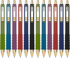 Linbsunne Gel Pens Black Ink Pen 0.5mm fine Point Pens Smooth Writing by Linbsunne