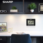 Sharp Atomic Desktop Clock – Auto Set Digital Alarm Clock - Image 7