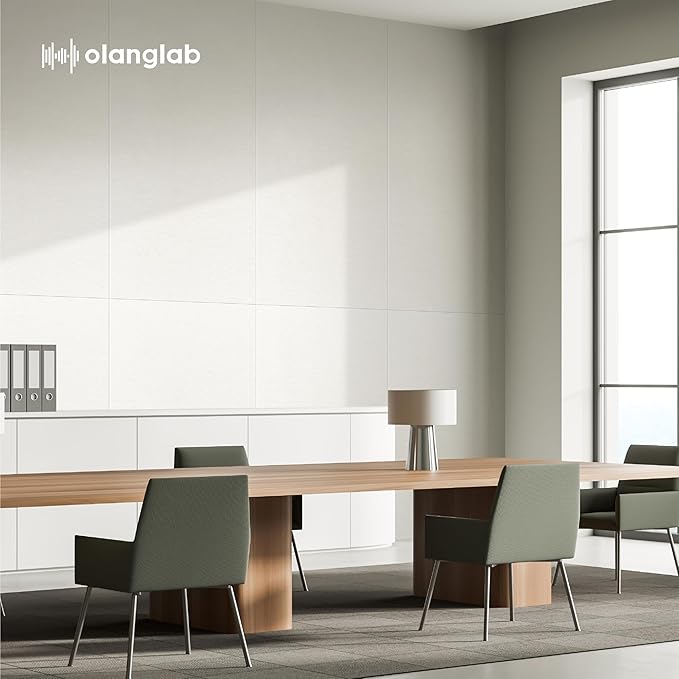 Olanglab Acoustic Wall Panels 10 Pack, 48 x 24 per Acoustic Panels Sound - Image 8