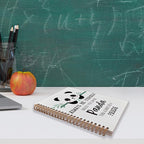 VNWEK Cute Panda Always Be Yourself Unless You Can Be a Spiral Notebook Journal - Image 3