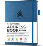 Clever Fox Address Book with alphabetic tabs by CleverFox