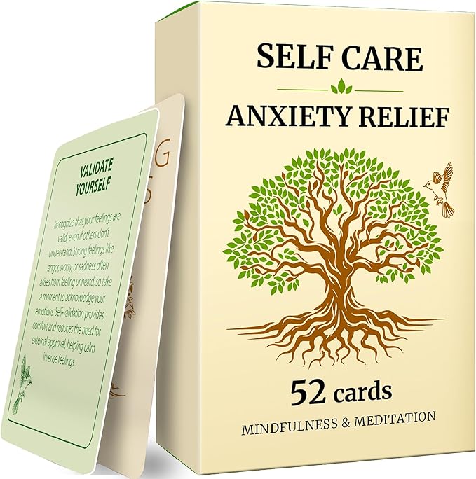 QUOKKA Self-Care & Anxiety Relief – 52 Mindfulness Cards by QUOKKA