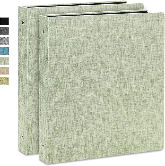 Vienrose 3 Ring Binder 1 Inch Round Rings by Vienrose