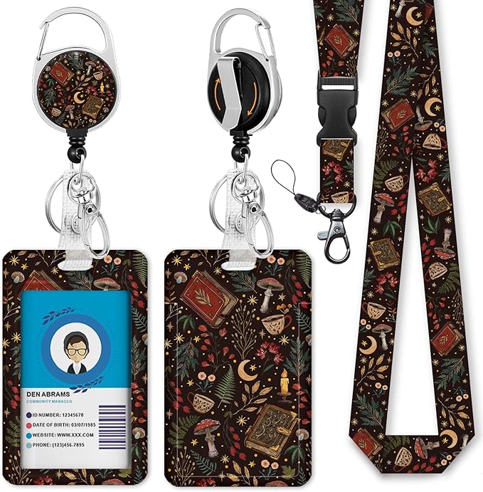 Giancomics Book Mushroom Lanyards by Giancomics