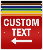Custom Arrow, Custom Directional Sign, Left Arrow, 24x30 Inches, 3M EGP by MySignCenter