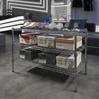 Regal Altair 21" Deep x 42" Wide x 27" Height Wire Shelving Kit | 3-Tier | NSF - Image 2