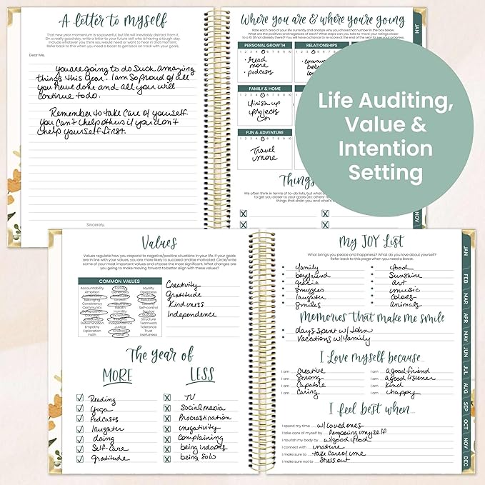 bloom daily planners 2026 Hardcover Calendar Year Goal & Vision Planner - Image 5