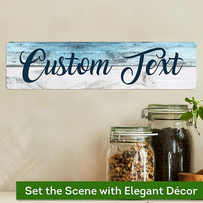 Custom Sign, Custom Street Sign, Ideal Chritmas Gift, 11 Font Colors, 13 Font - Image 4