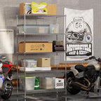 Regal Altair 21" Deep x 48" Wide x 86" Height Wire Shelving Kit | 5-Tier | NSF - Image 6