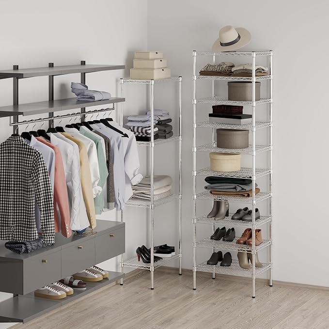 Regal Altair 18" Deep x 24" Wide x 86" Height Wire Shelving Kit | 10-Tier | NSF - Image 4