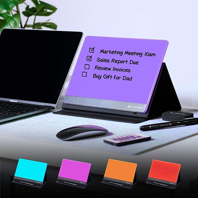 Note Tower LED Color Changing Desktop Whiteboard by NoteTower