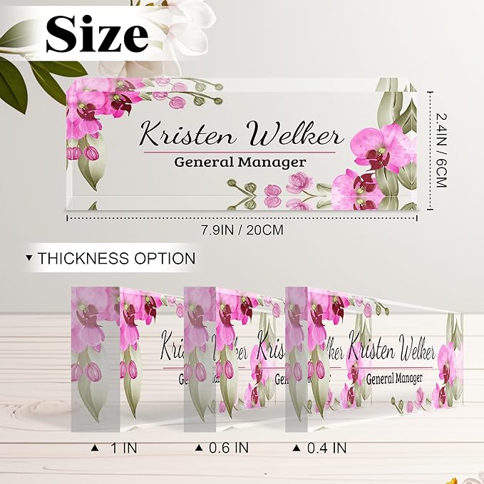 Ship Next Day-Custom Name Plate - Image 3