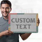 Custom Sign, Custom Street Sign, 11 Font Colors, 13 Font Styles, 4 Hole Options - Image 2