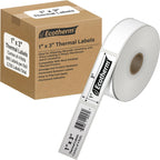1" x 3" Thermal Labels | 4 Rolls | 2720 Labels | fits Zebra, Offnova Thermal