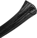 CrocSee 25ft - 3/4 inch Braided Cable Management Sleeve Cord Protector - by CrocSee