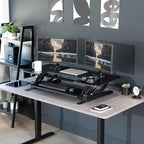 VIVO 48 inch Height Adjustable Large Stand Up Desk Converter, V Series - Image 2