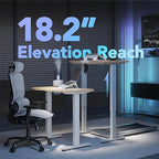 HUANUO One-Piece AI-Powered Electric Standing Desk, Smart APP, Work - Image 9