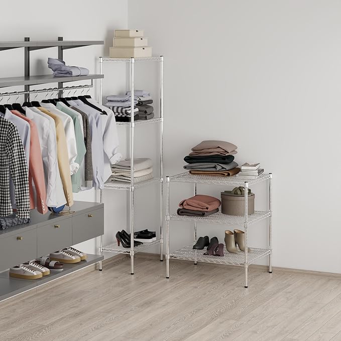 Regal Altair 24" Deep x 30" Wide x 34" Height Wire Shelving Kit | 3-Tier | NSF - Image 7
