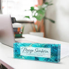 Personalized Name Plate for Desk, Custom Desk Name Plate, Acrylic Name Plate - Image 4