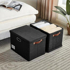 Roobyl 17" Large Collapsible Storage Bins - Image 2