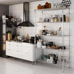 Regal Altair 21" Deep x 48" Wide x 86" Height Wire Shelving Kit | 5-Tier | NSF - Image 8