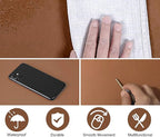 SUJAYU Dual Sided PU Leather Desk Pad, Mouse Pad, Office Desk Mat, Non-Slip - Image 5