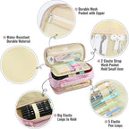 JOINPRO Pencil Case, Large Capacity Pencil Case Organizer; Double Zipper - Image 4