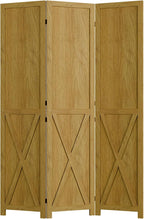 Cozy Castle Wood Room Divider, 3 Panel 66.9 Inch Privacy Screen, Folding Wall - Image 8