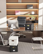 2 Pack File Storage Organizer, Portable File Box - Image 6