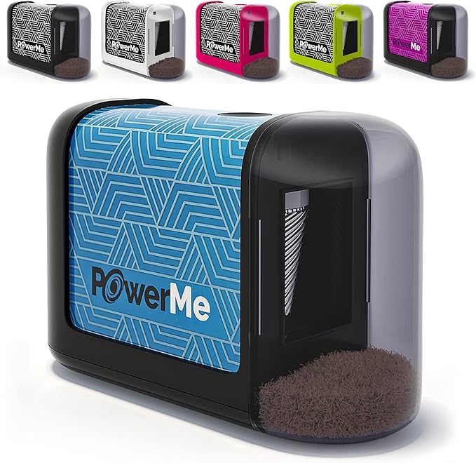 POWERME Battery-Operated Electric Pencil Sharpener by POWERME