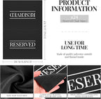 Buryeah 24 Pcs Reserved Seating Signs - Image 2