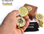 For I Know The Plans I Have For You, Jeremiah 29:11, Solid Brass Directional - Image 4