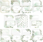 TaoBary 160 Pcs Stationery Paper Set 50 Double Sided Stationery Papers by TaoBary