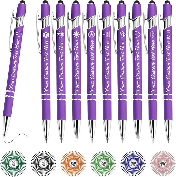 Custom Pens Bulk Personalized Ballpoint Pen by XJone