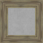 Amanti Art Grey Framed Magnetic Board 18x18 X-Small Vision Board by AmantiArt