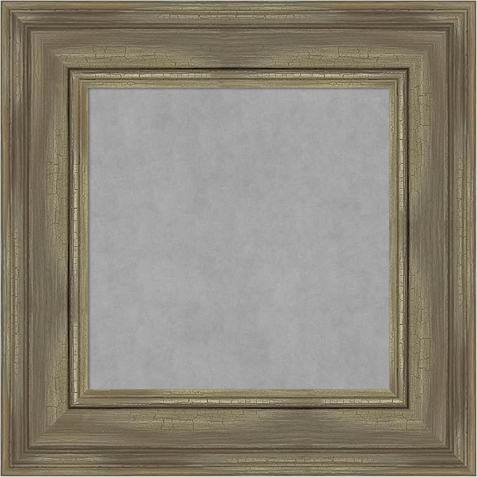 Amanti Art Grey Framed Magnetic Board 18x18 X-Small Vision Board by AmantiArt