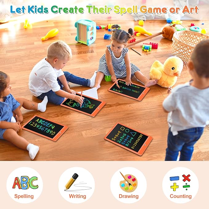 FLUESTON LCD Writing Tablet, Doodle Board Toys Gifts - Image 3