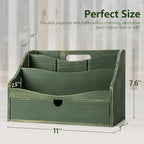 Rebee Vision Pine Wood Mail Organizer - Image 2