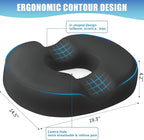 BlissTrends Donut Pillow Seat Cushion, Donut Chair Cushions - Image 2
