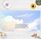 Blue Cloud XXL Large Extended Gaming Mouse Pad Computer Mat Aesthetics Mousepad - Image 2