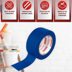 XFasten Professional Blue Painters Tape, 1/2-Inch by 60-Yard, Produces Sharp - Image 2