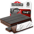 X-PROTECTOR Non-Slip Furniture Pads 8 PCS 1” x 4” by X-Protector