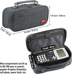 JOINPRO Pencil Case, Large Capacity Pencil Case Organizer; Double Zipper - Image 2