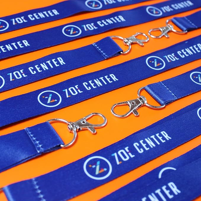 Wristband Bros Custom Lanyards For ID Badges, Keys & More | Add Text & Logos | - Image 2