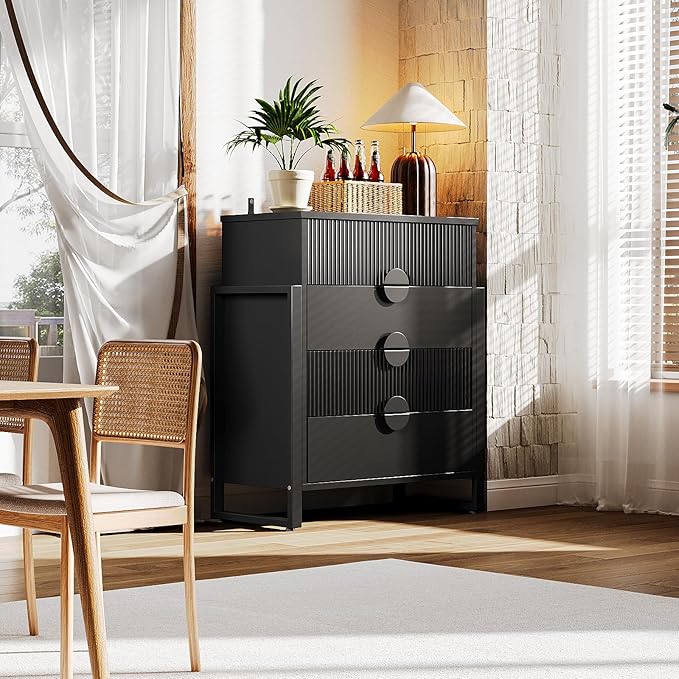LGHM Fluted Dresser for Bedroom - Image 2